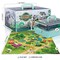 Dinosaur Toys for Kids 3-5 with Play Mat and Trees Realistic Jurassic Figures to Create a Dino World Includes T-Rex, Triceratops, Velociraptor Gift for Toddlers Boys and Girls Ages 2-7